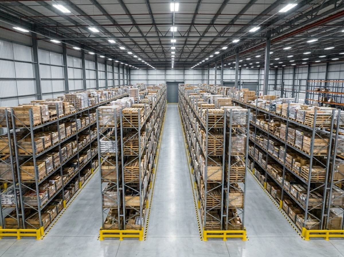Kho hàng lốp xe nâng Solideal Vietnam